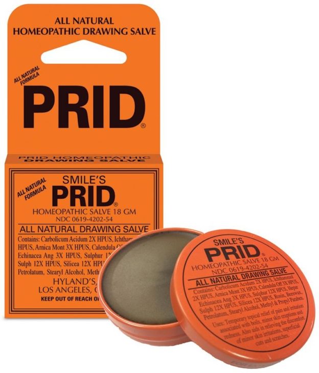 how to apply prid drawing salve Boils Relief
